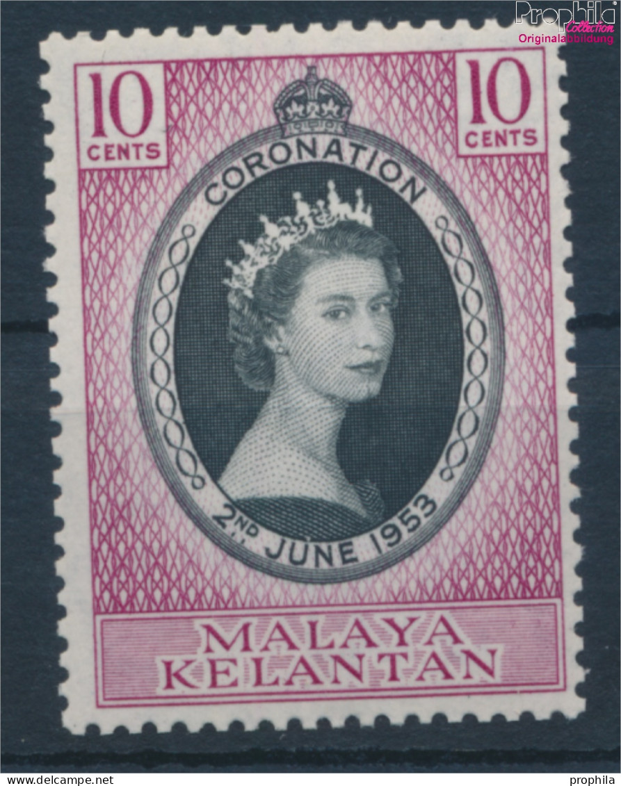 Malaysia - Kelantan Postfrisch Krönung 1953 Krönung  (10364131 - Kelantan