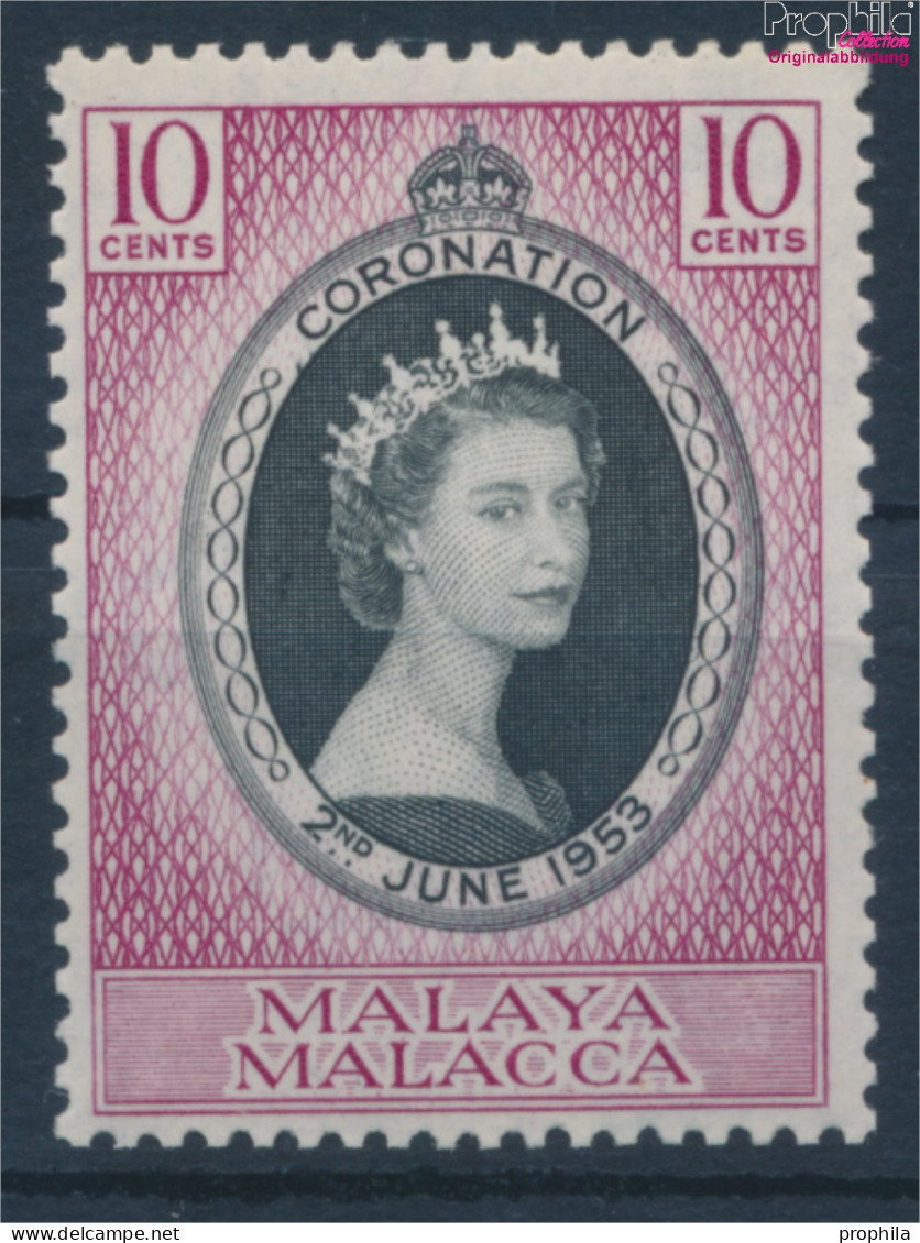 Malaysia - Malakka Postfrisch Krönung 1953 Krönung  (10364130 - Malacca