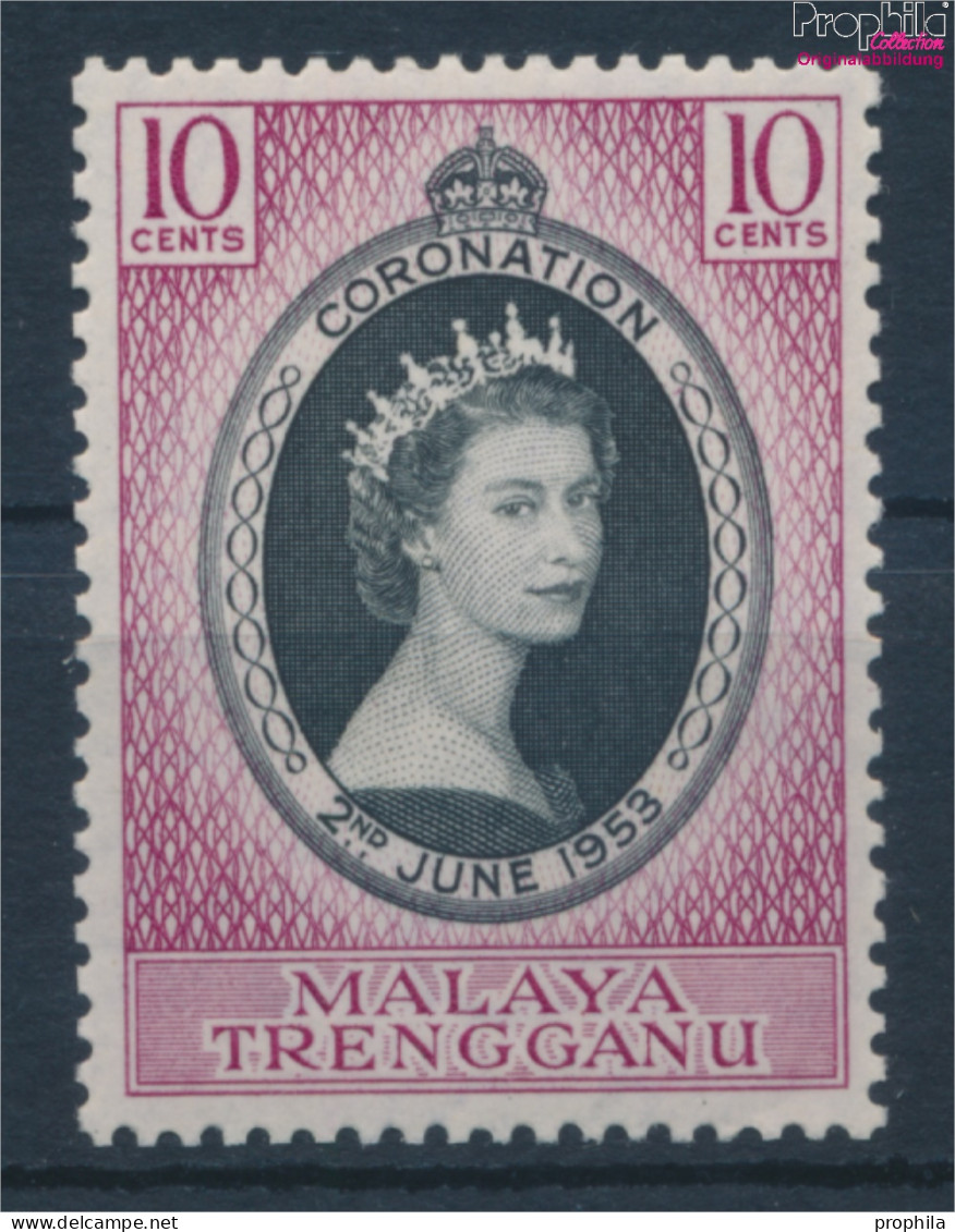 Malaysia - Terengganu Postfrisch Krönung 1953 Krönung  (10364123 - Trengganu