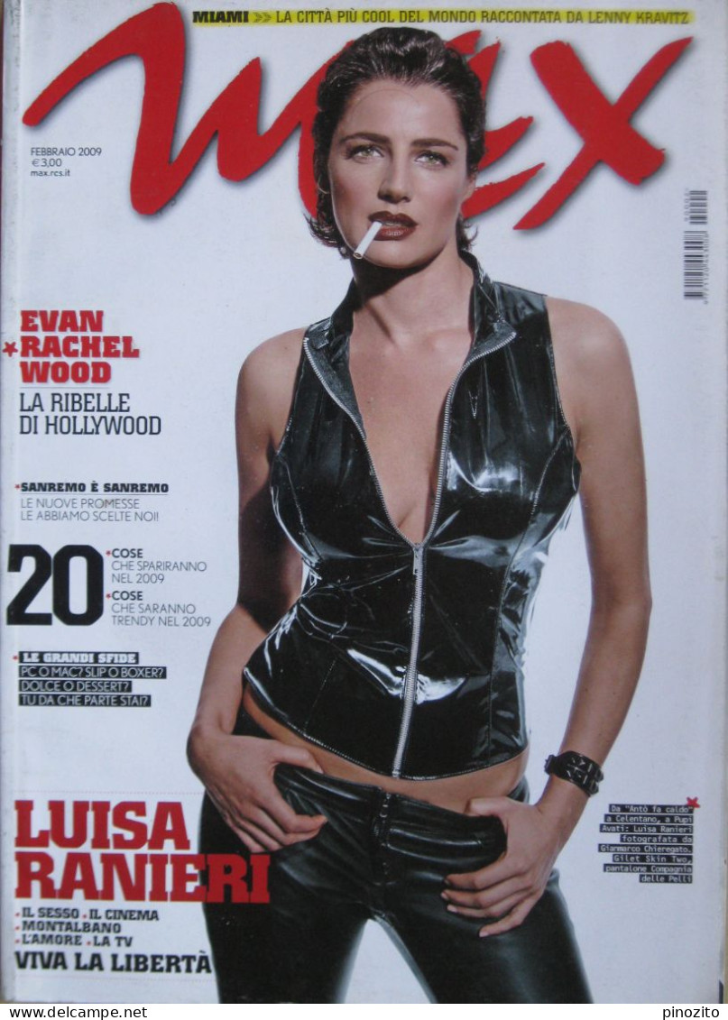 MAX 2 2009 Luisa Ranieri Evan Rachel Wood Nicole Kidman Tom Cruise Simona Molinari Arisa - Sonstige & Ohne Zuordnung