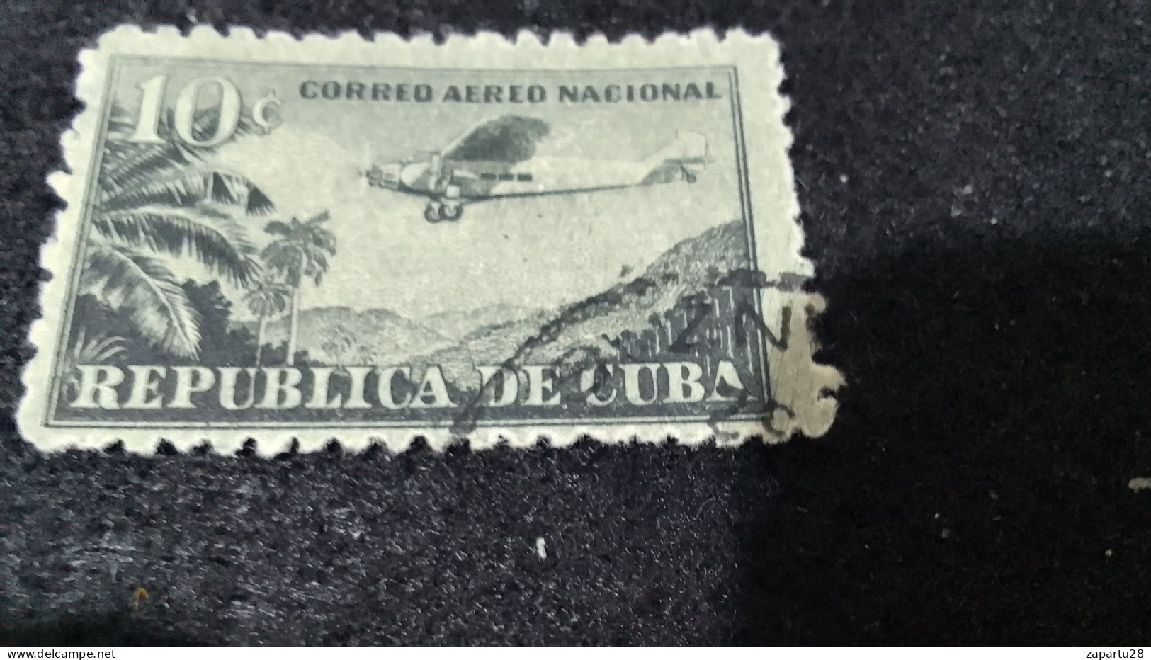 CUBA- 1910--35-  10 C.    DAMGALI - Gebruikt