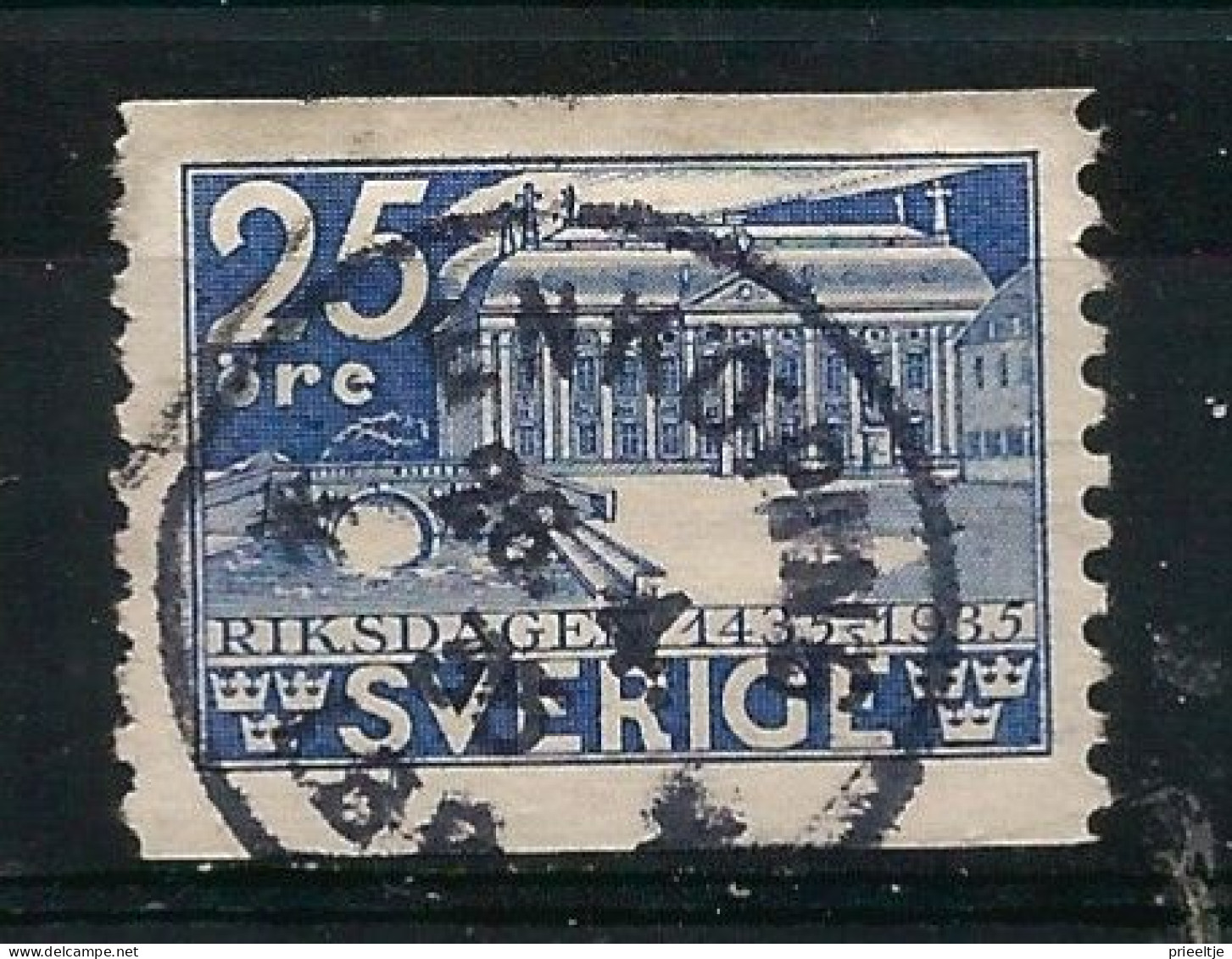 Sweden 1935 Parliament 500 Y. Y.T. 232 (0) - Gebruikt