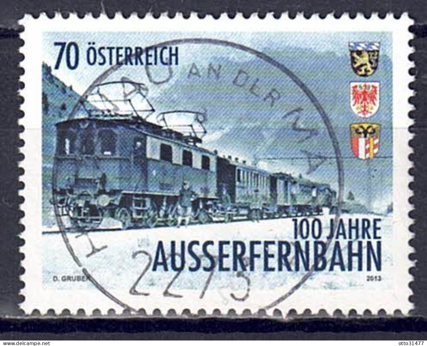 Österreich 2013 - Außerfernbahn, MiNr. 3086, Gestempelt / Used - Usados