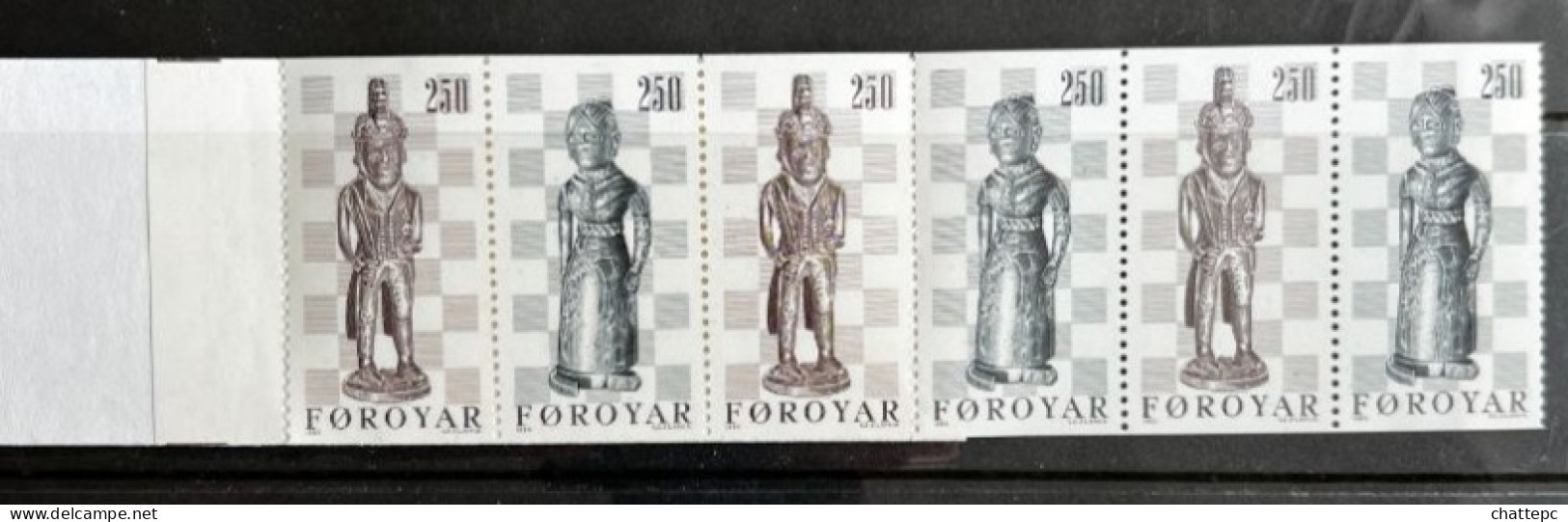 Faroe Islands Booklet - Old Chessmen 1983 - Unmounted Mint - Féroé (Iles)