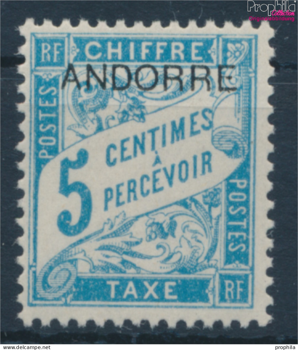 Andorra - Französische Post P1 Postfrisch 1931 Portomarken (10363043 - Neufs