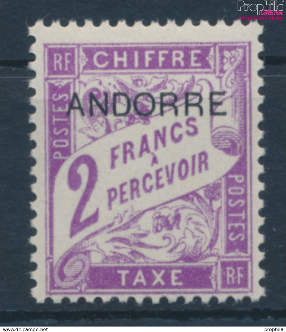 Andorra - Französische Post P7 Postfrisch 1931 Portomarken (10363039 - Neufs