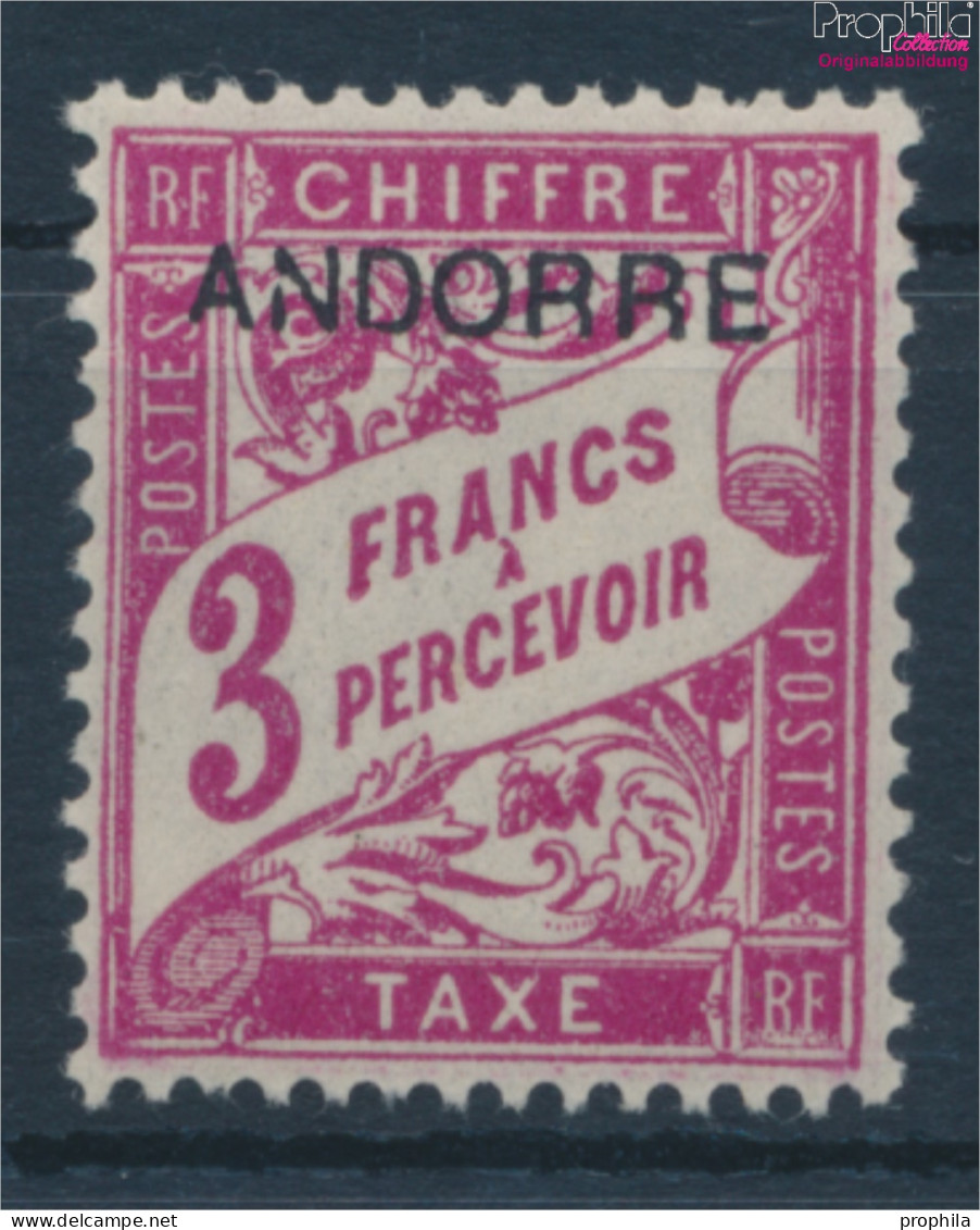 Andorra - Französische Post P8 Postfrisch 1931 Portomarken (10363038 - Nuovi