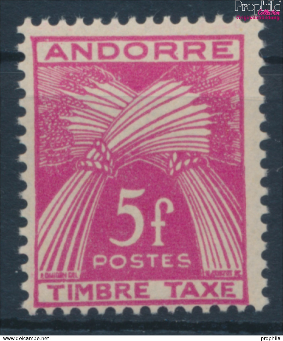 Andorra - Französische Post P37 Postfrisch 1946 Portomarken (10363034 - Ongebruikt