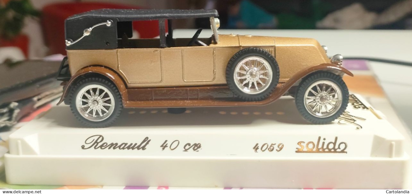 SOLIDO AGE D'OR   RENAULT 40 CV      N°4059 - Sonstige & Ohne Zuordnung