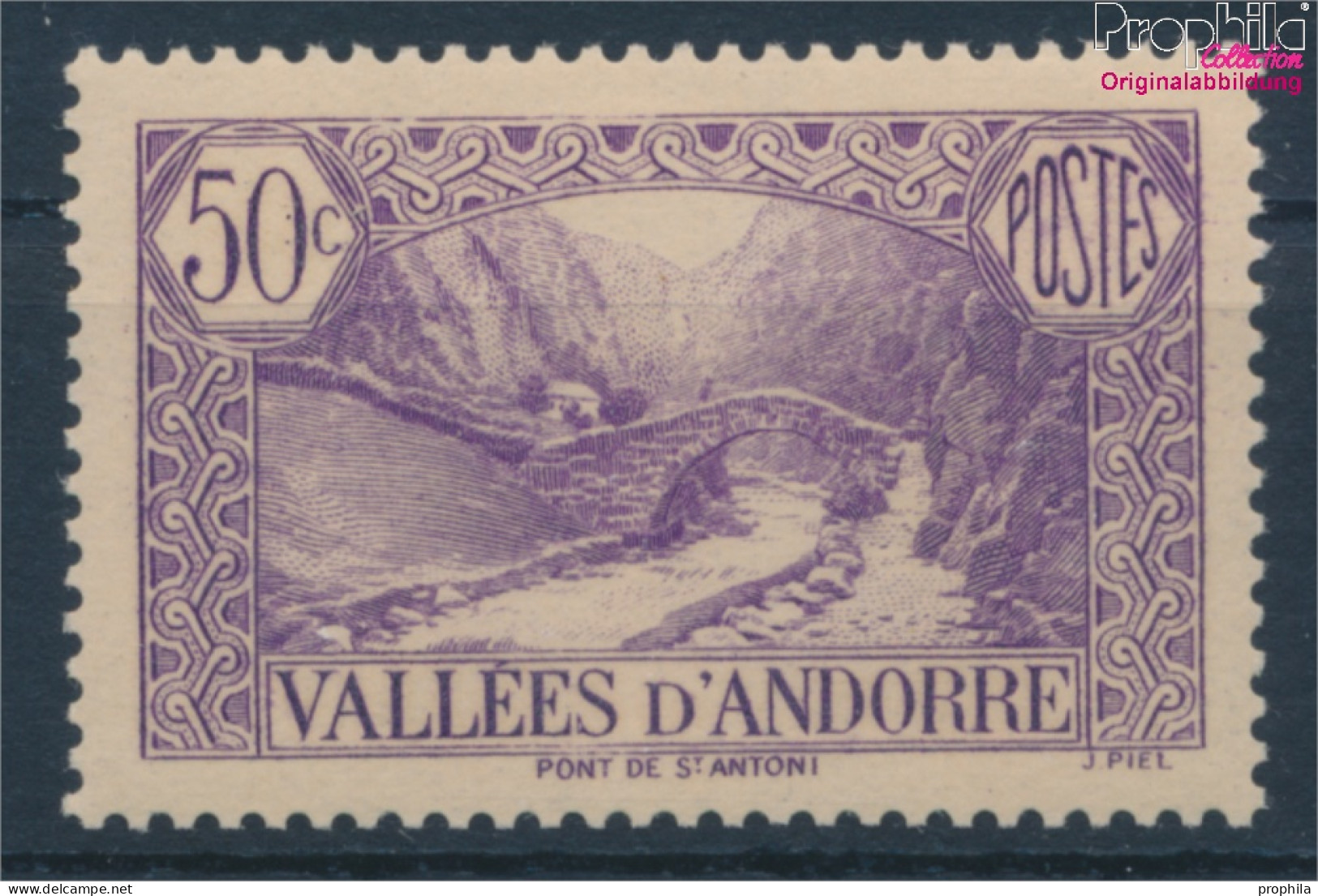 Andorra - Französische Post 61 Mit Falz 1937 Landschaften (10363018 - Neufs