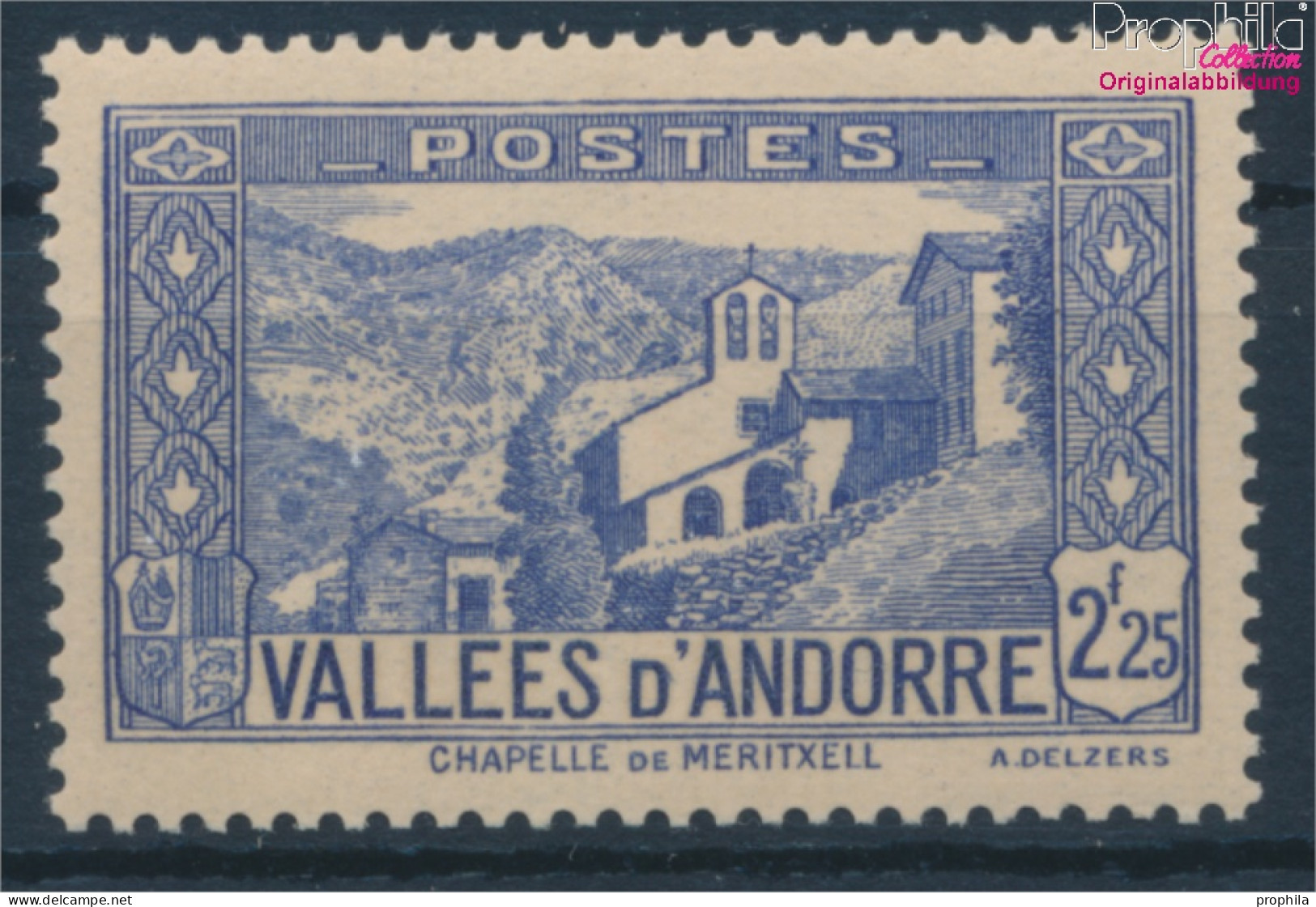 Andorra - Französische Post 73 Mit Falz 1937 Landschaften (10363014 - Ungebraucht