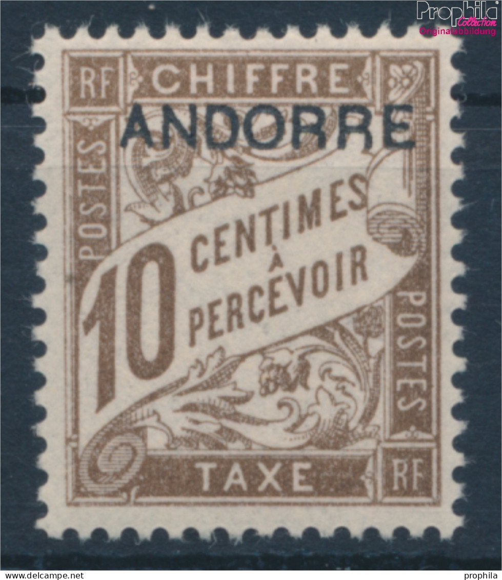 Andorra - Französische Post P2 Mit Falz 1931 Portomarken (10363012 - Nuevos