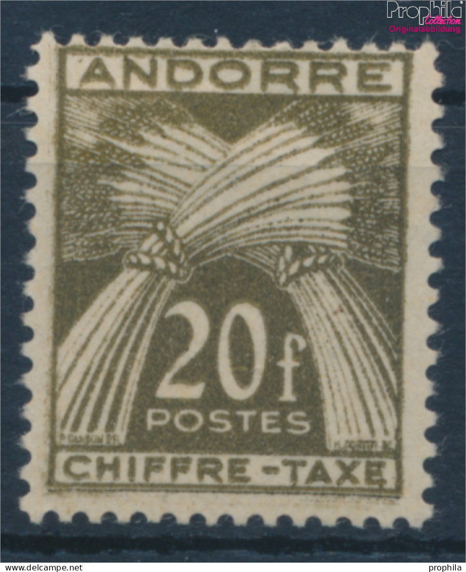 Andorra - Französische Post P31 Mit Falz 1943 Portomarken (10363006 - Neufs