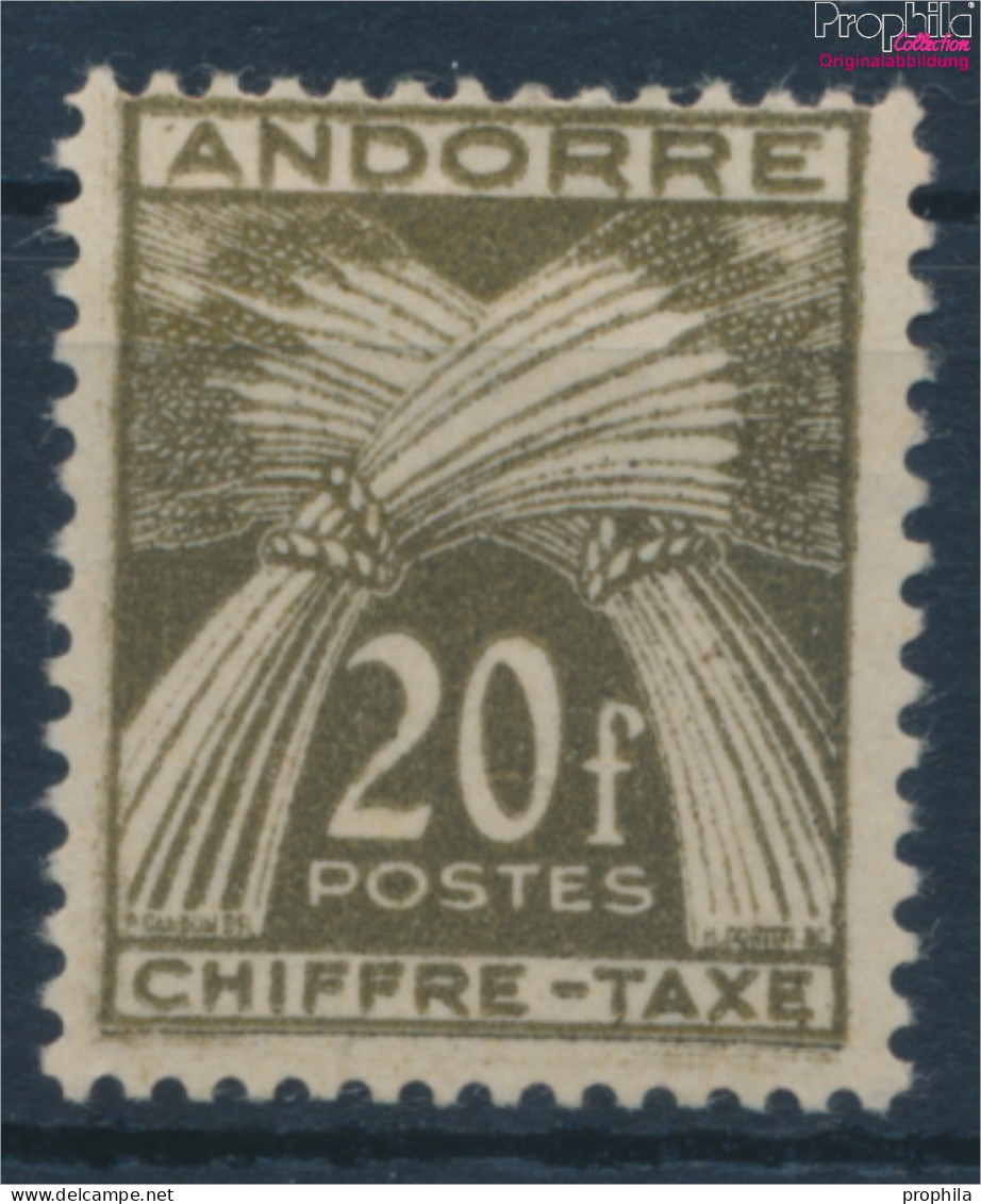 Andorra - Französische Post P31 Mit Falz 1943 Portomarken (10363006 - Nuevos