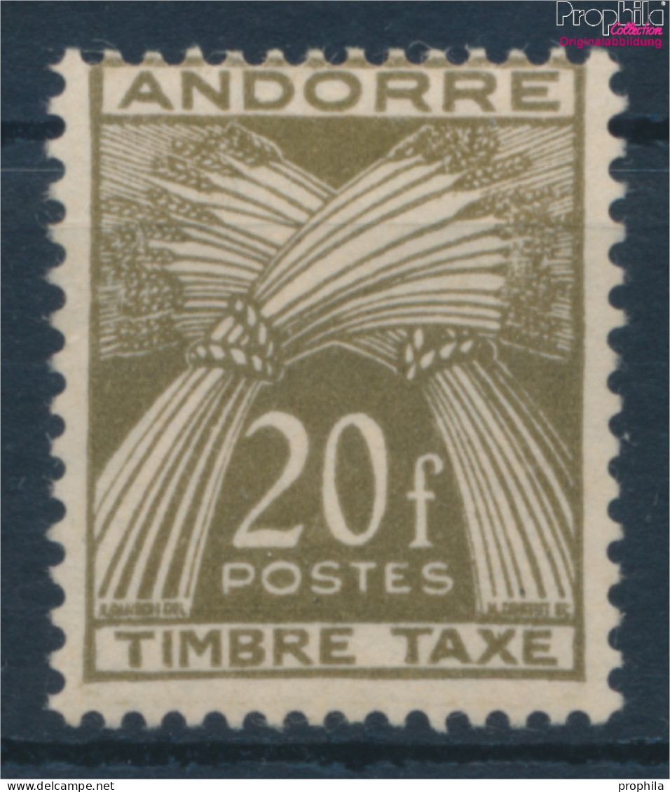 Andorra - Französische Post P39 Mit Falz 1946 Portomarken (10363004 - Nuovi