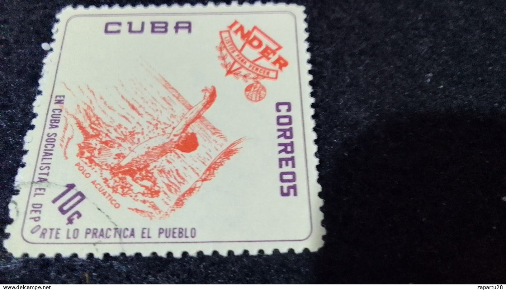 CUBA- 1950--65-  10 C.    DAMGALI - Usados