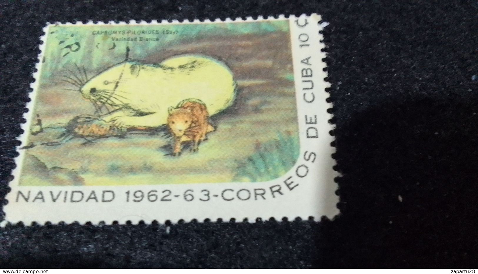 CUBA- 1950--65-  10 C.    DAMGALI - Usados