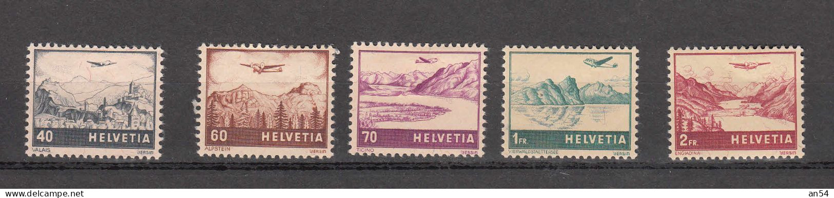 1941  PA   N° F28 - F30 - F31 - F32 - F33  NEUFS*  COTE 13.00   CATALOGUE   SBK - Unused Stamps
