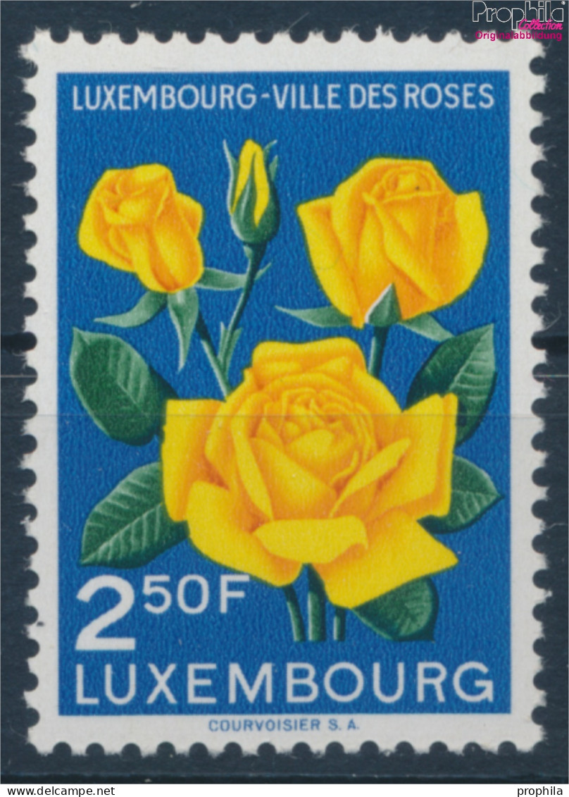 Luxemburg 549 Postfrisch 1956 Stadt Der Rosen (10363179 - Nuevos
