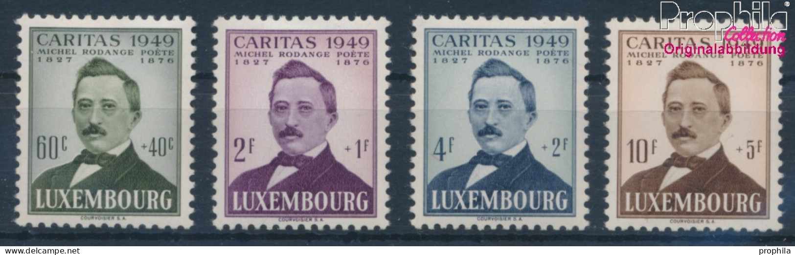 Luxemburg 464-467 (kompl.Ausg.) Mit Falz 1949 Caritas (10363163 - Nuevos