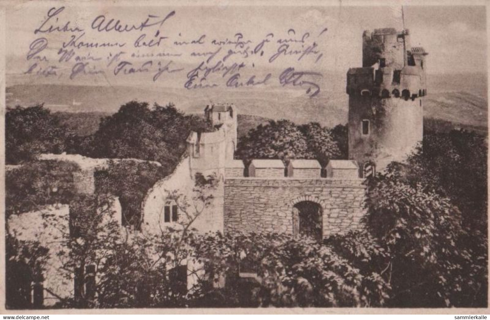46869 - Bensheim, Schloss Auerbach - 1928 - Bensheim
