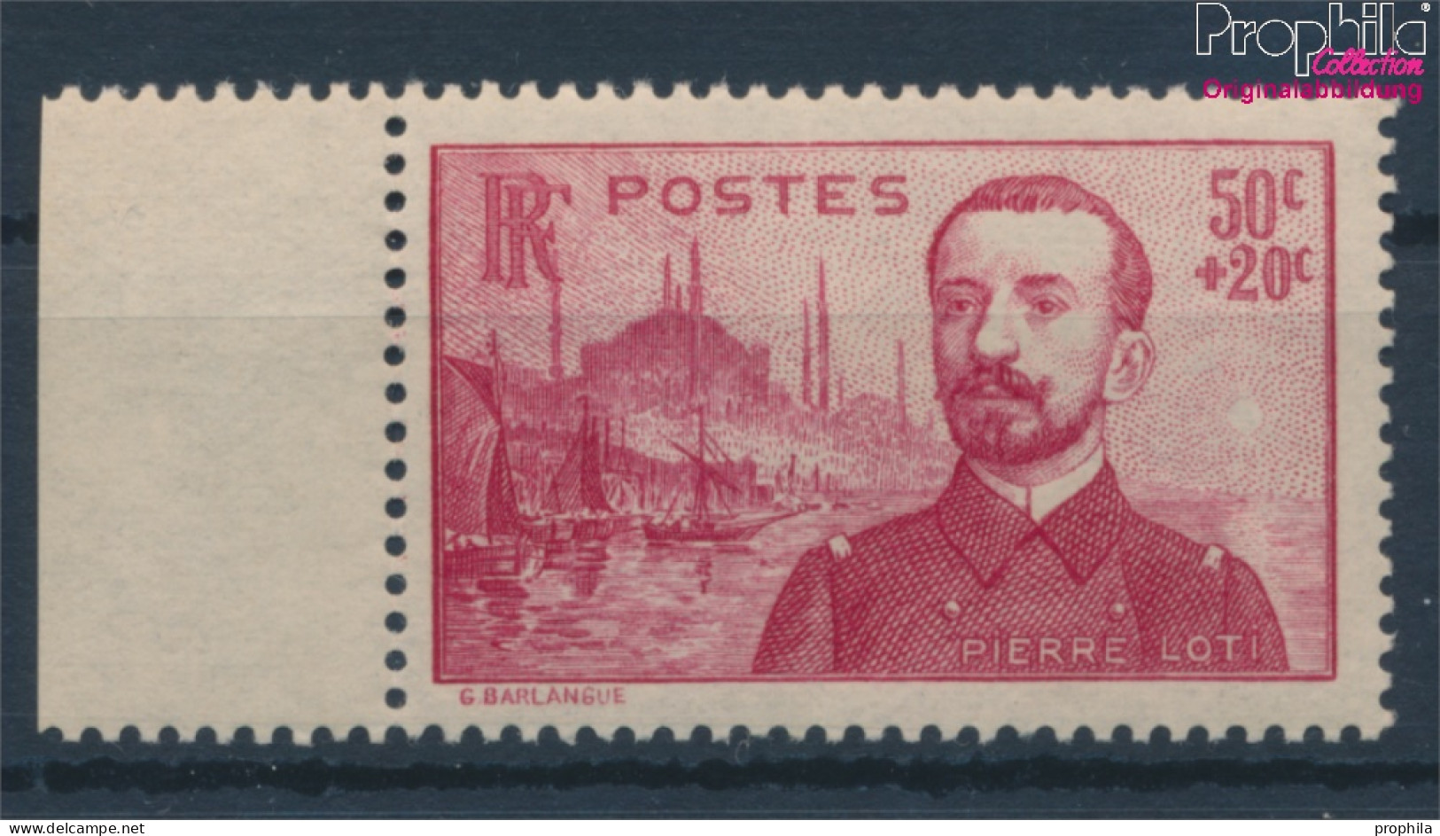 Frankreich 358 (kompl.Ausg.) Postfrisch 1937 Pierre Loti (10354693 - Unused Stamps