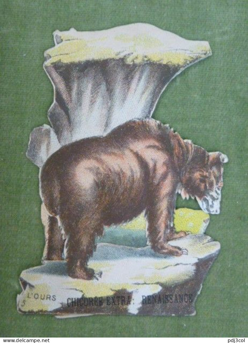 L'Ours - N°5 - Très Beau Découpi à Système - Chicorée Extra : Renaissance - Animaux