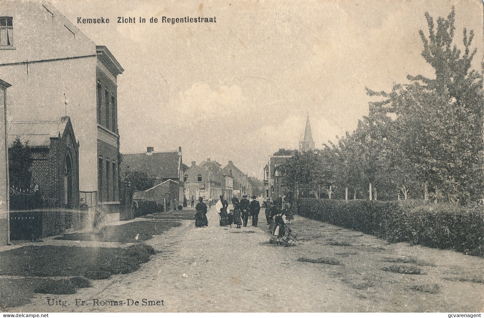 KEMSEKE  ZICHT IN DE REGENTIESTRAAT        ZIE  SCANS - Stekene