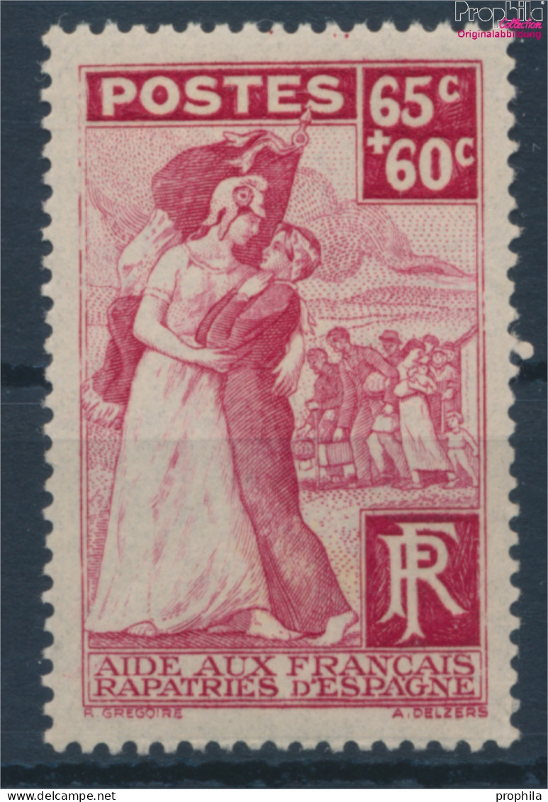 Frankreich 432 (kompl.Ausg.) Postfrisch 1938 Spanienrückkehrer (10354709 - Unused Stamps