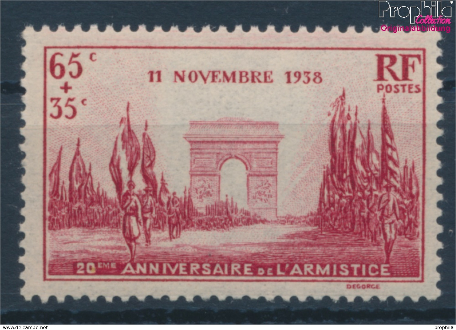 Frankreich 434 (kompl.Ausg.) Postfrisch 1938 Triumphbogen (10354710 - Nuevos