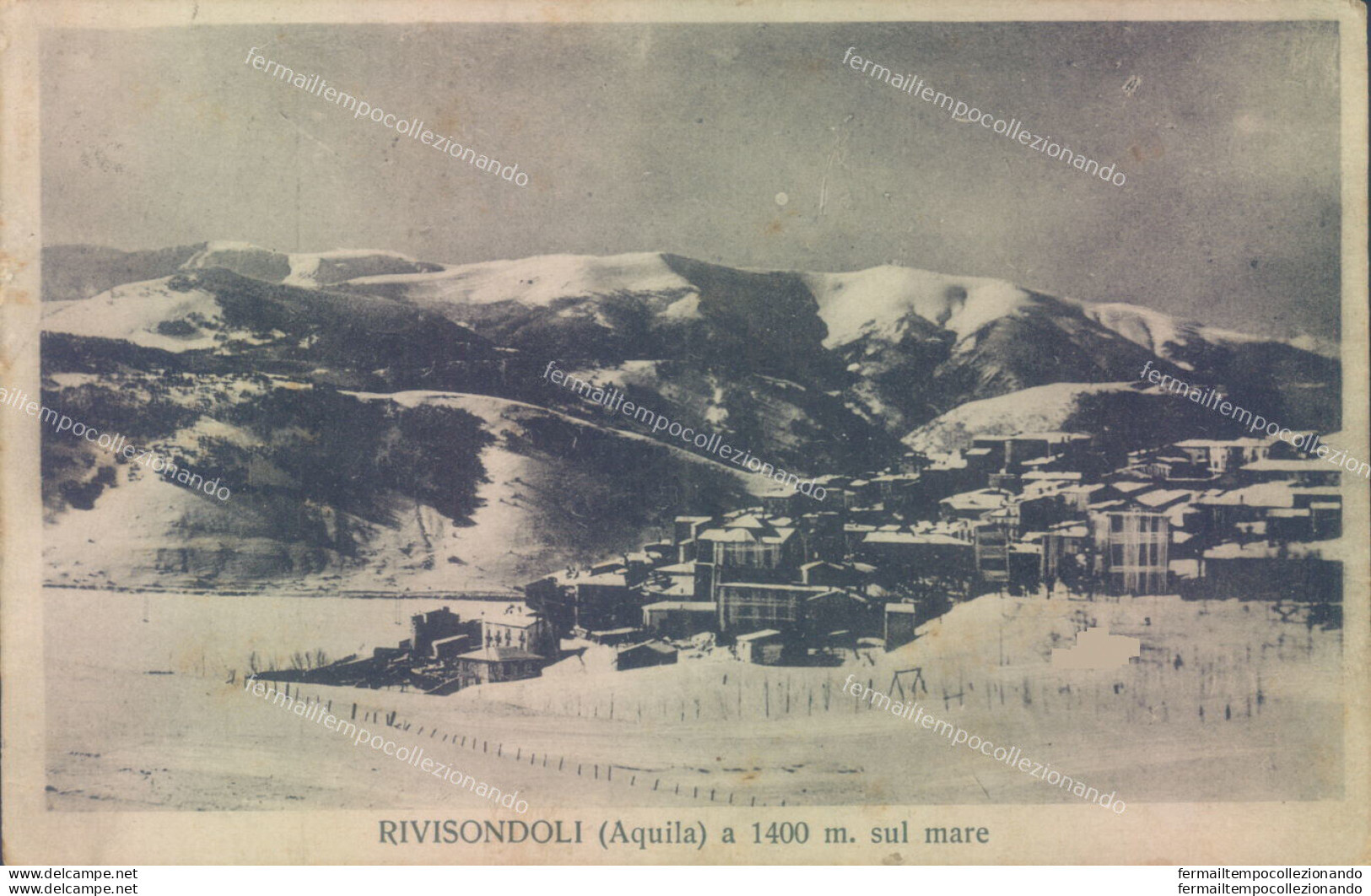 Aa701 Cartolina Rivisondoli Sul Mare Provincia Di L'aquila - L'Aquila