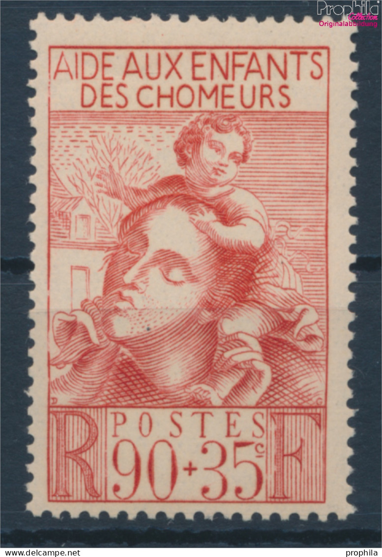 Frankreich 447 (kompl.Ausg.) Postfrisch 1939 Arbeitslosenkind (10354714 - Nuevos
