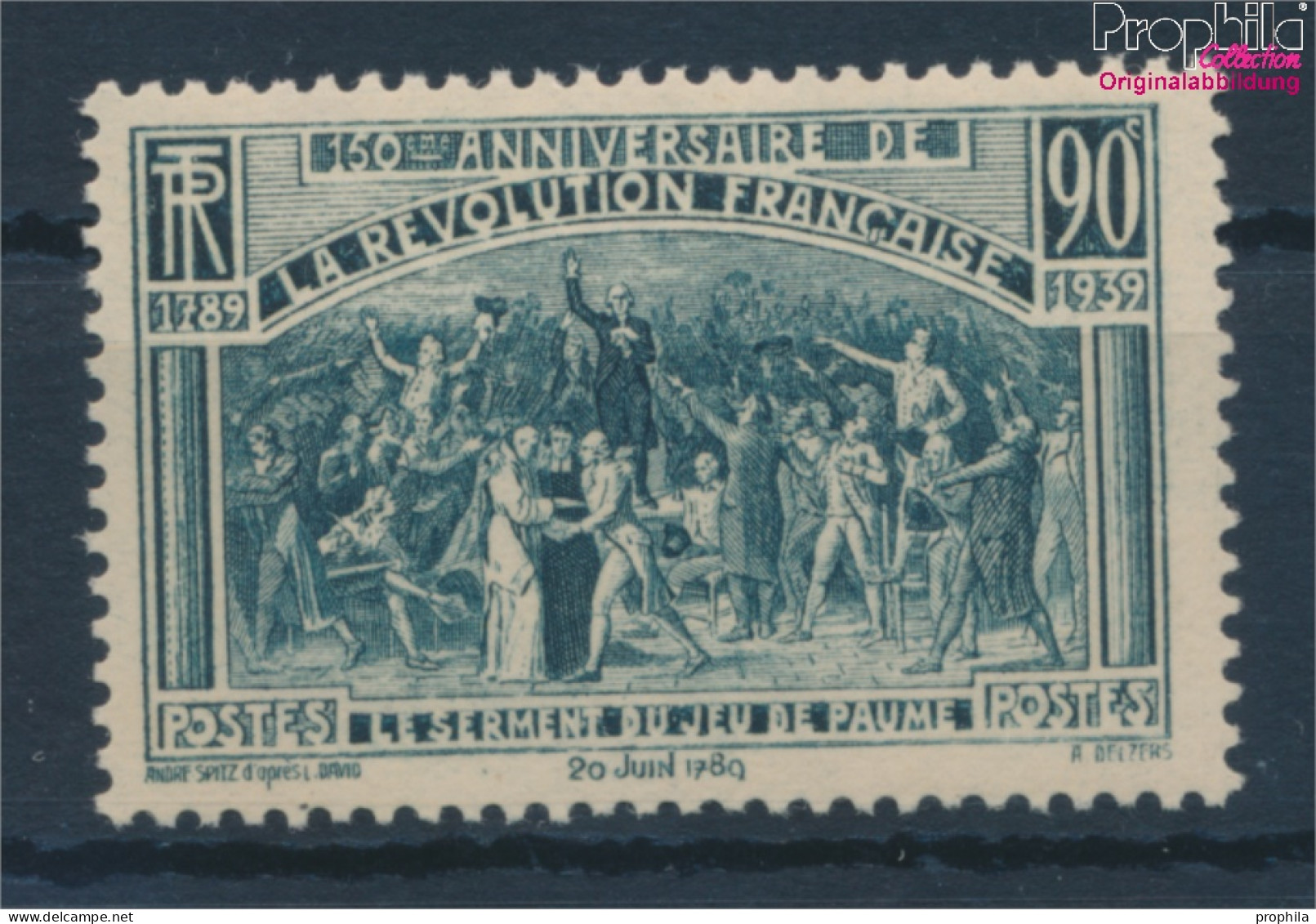 Frankreich 457 (kompl.Ausg.) Postfrisch 1939 Französische Revolution (10354719 - Neufs