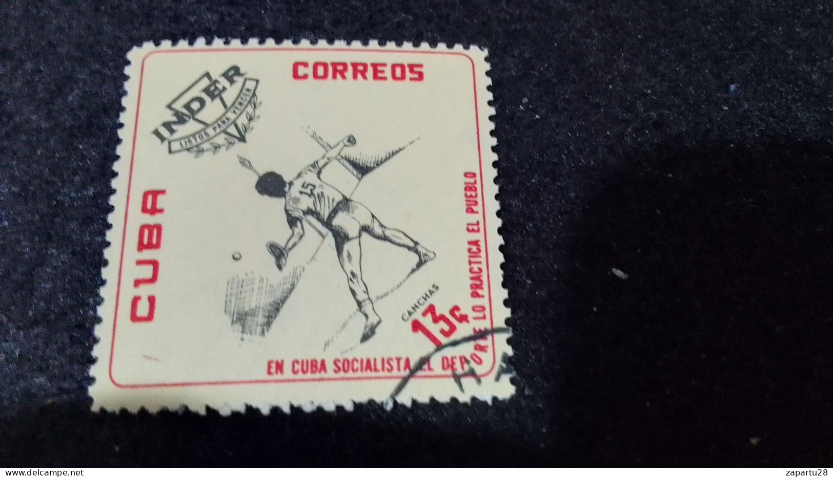 CUBA- 1950--65- 13 C.    DAMGALI - Oblitérés