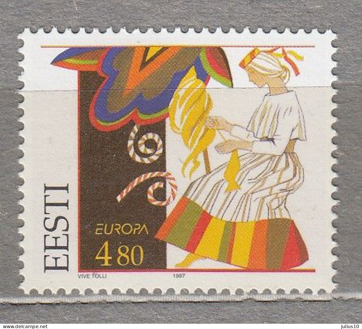 ESTONIA 1997 Europa CEPT Tales MNH(**) Mi 301 # Est321 - Estland