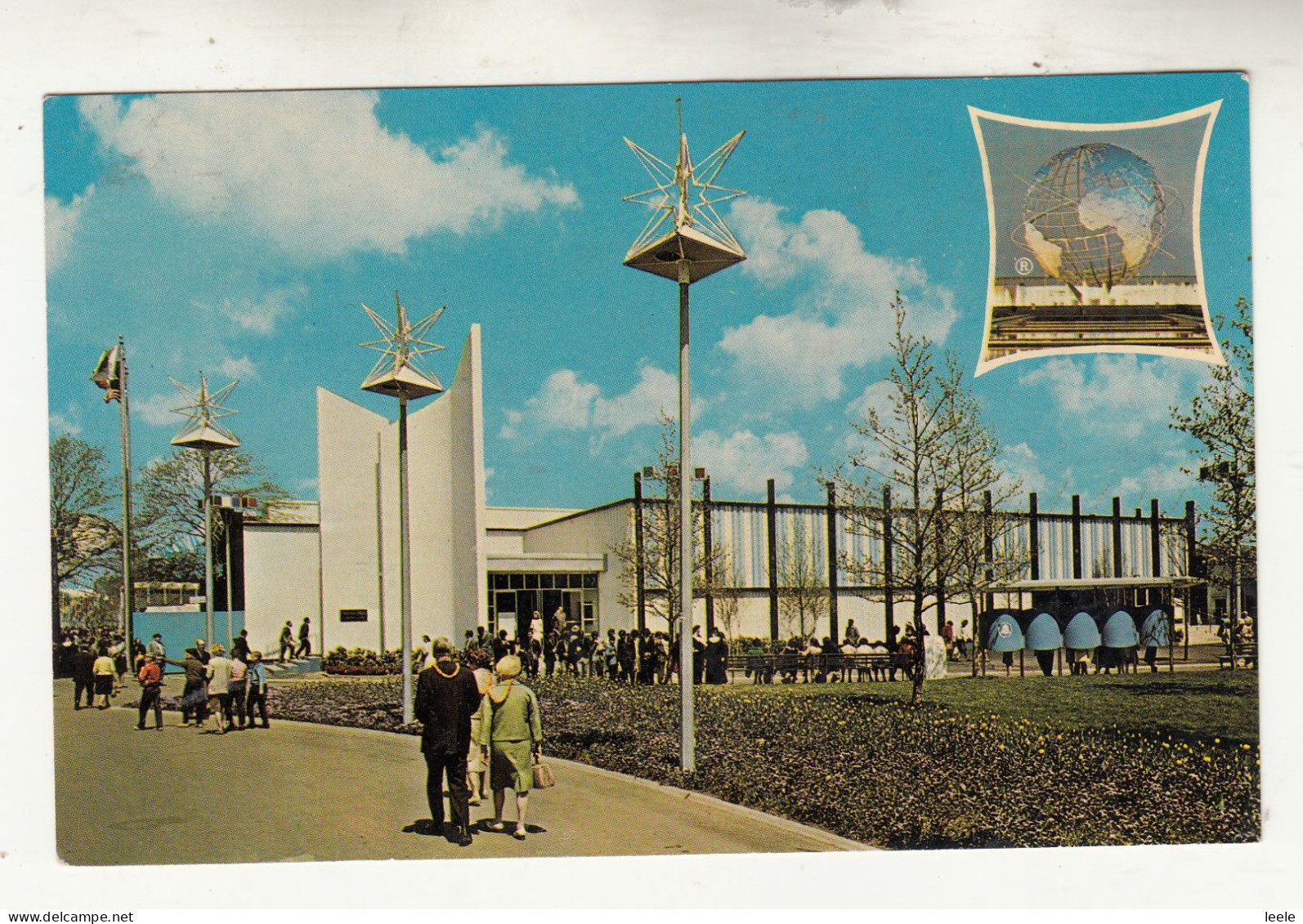 CM71. Vintage US Postcard. New York World's Fair. Pavilion Of Paris - Exhibitions
