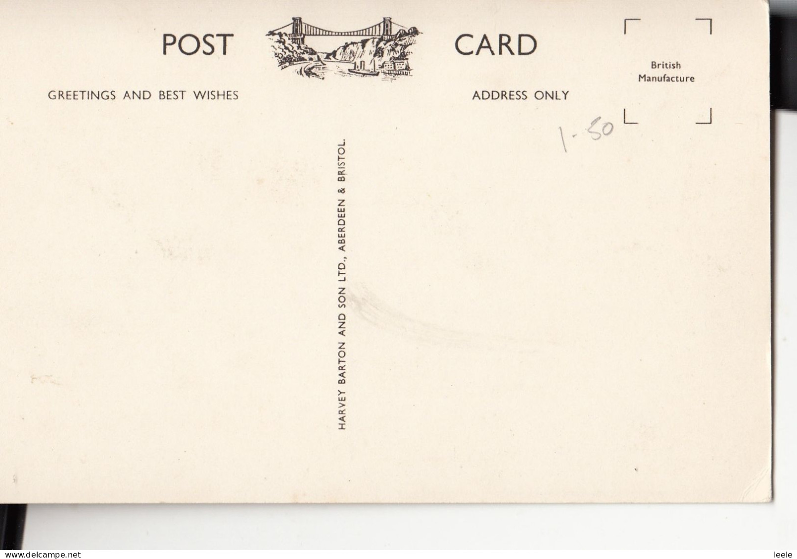 CM47. Vintage Postcard. Craig Goch Dam. Elan Valley. - Radnorshire