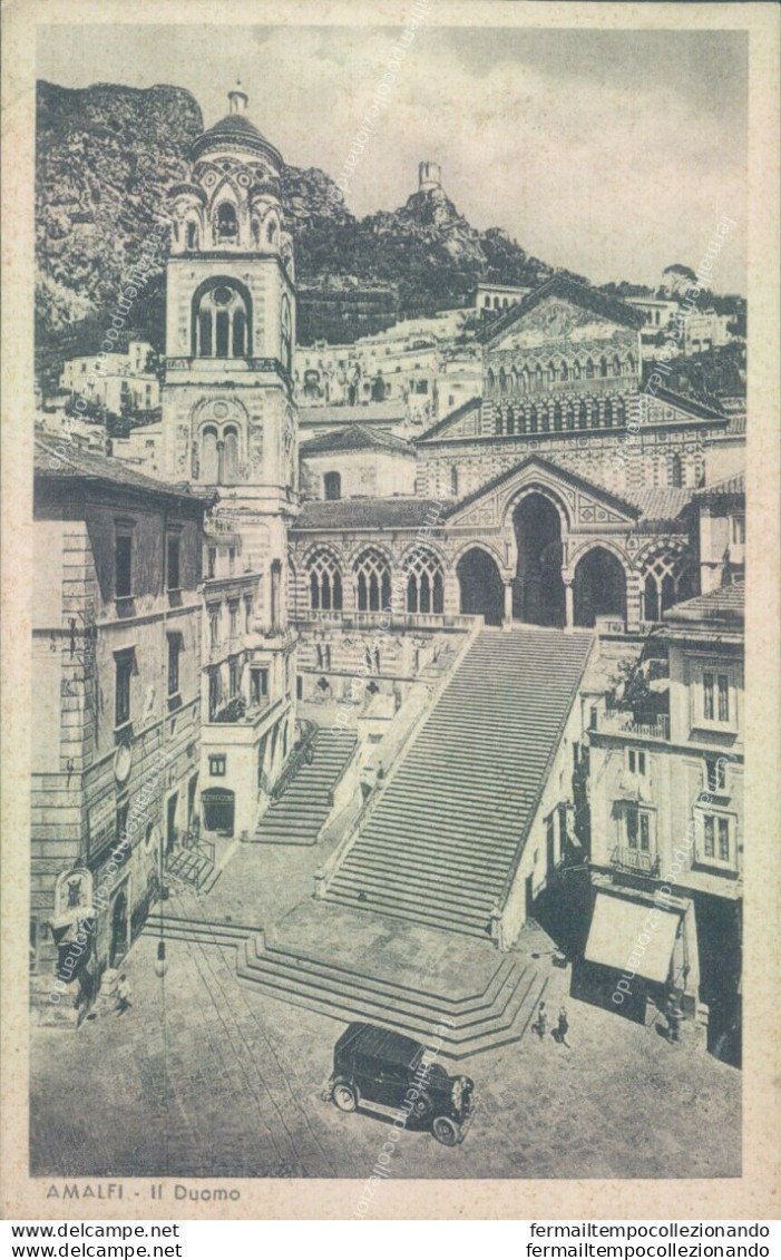 Aa518 Cartolina Amalfi Il Duomo Regno Provincia Di Salerno - Salerno