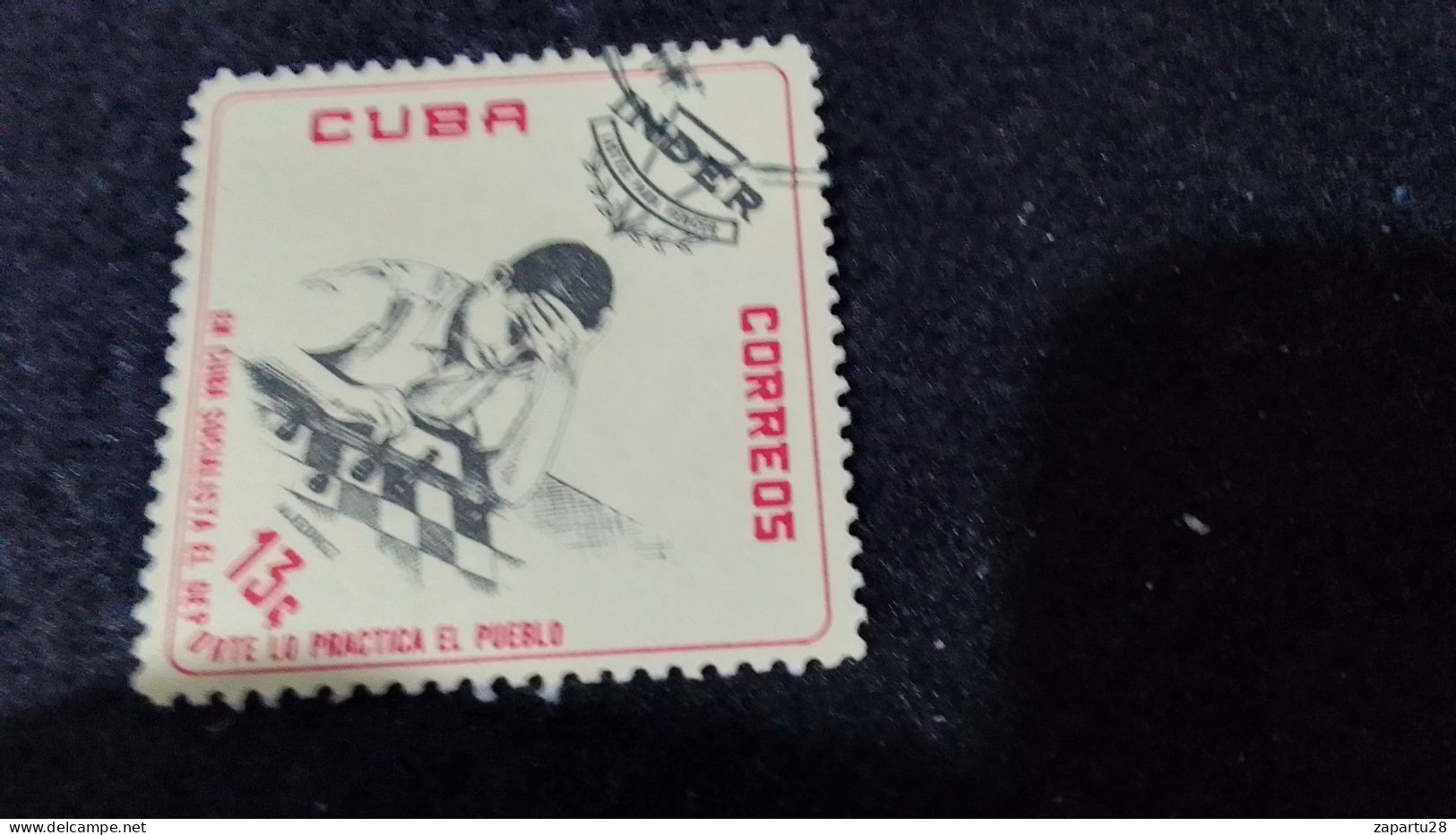 CUBA- 1950--65- 13 C.    DAMGALI - Oblitérés