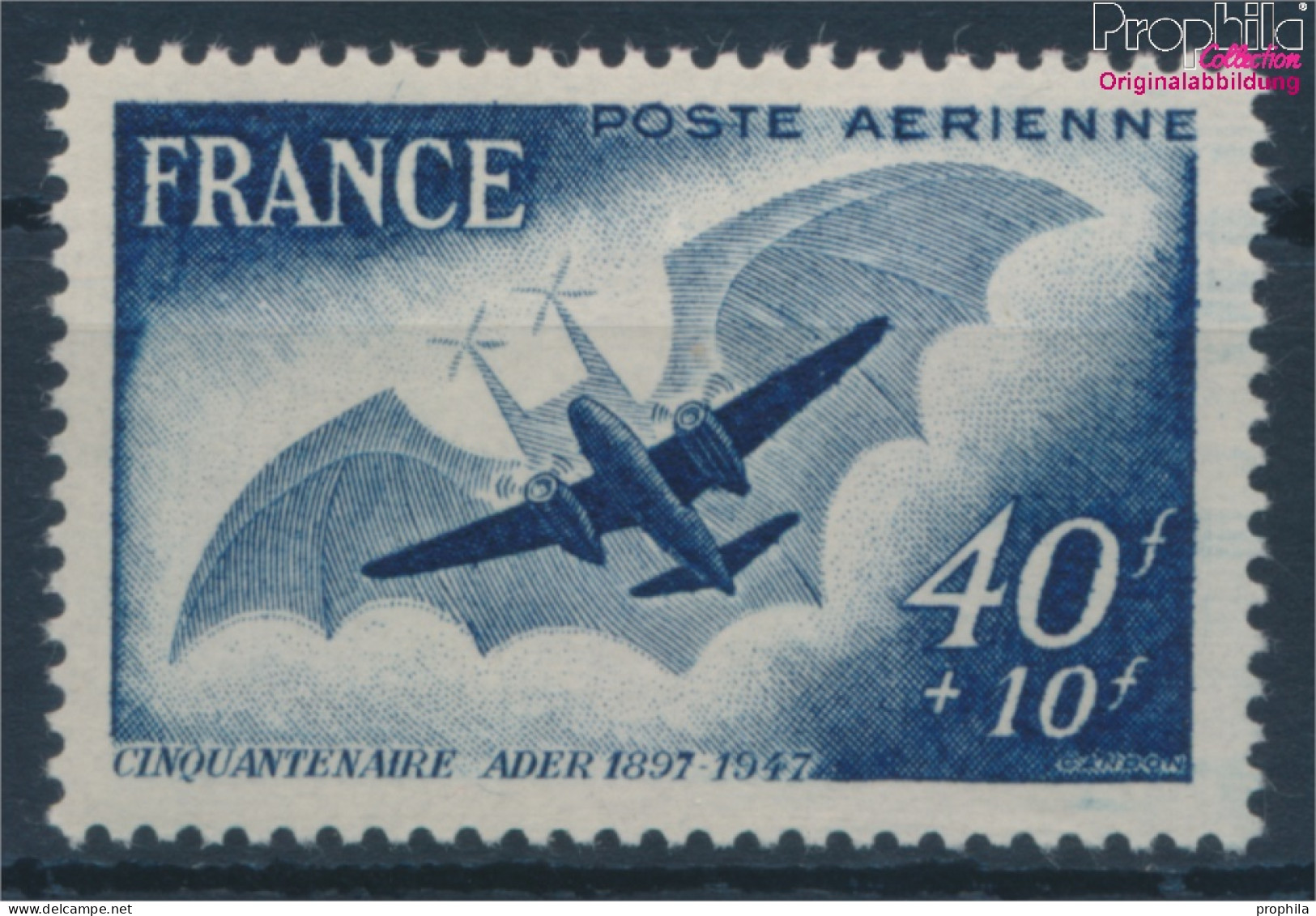 Frankreich 811 (kompl.Ausg.) Postfrisch 1947 Clément Ader (10353325 - Neufs