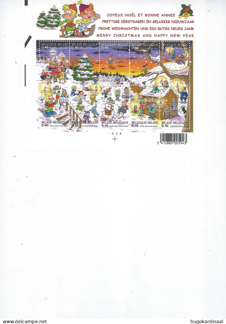 2002 - Kerstmis - 10 Zegels - Unused Stamps