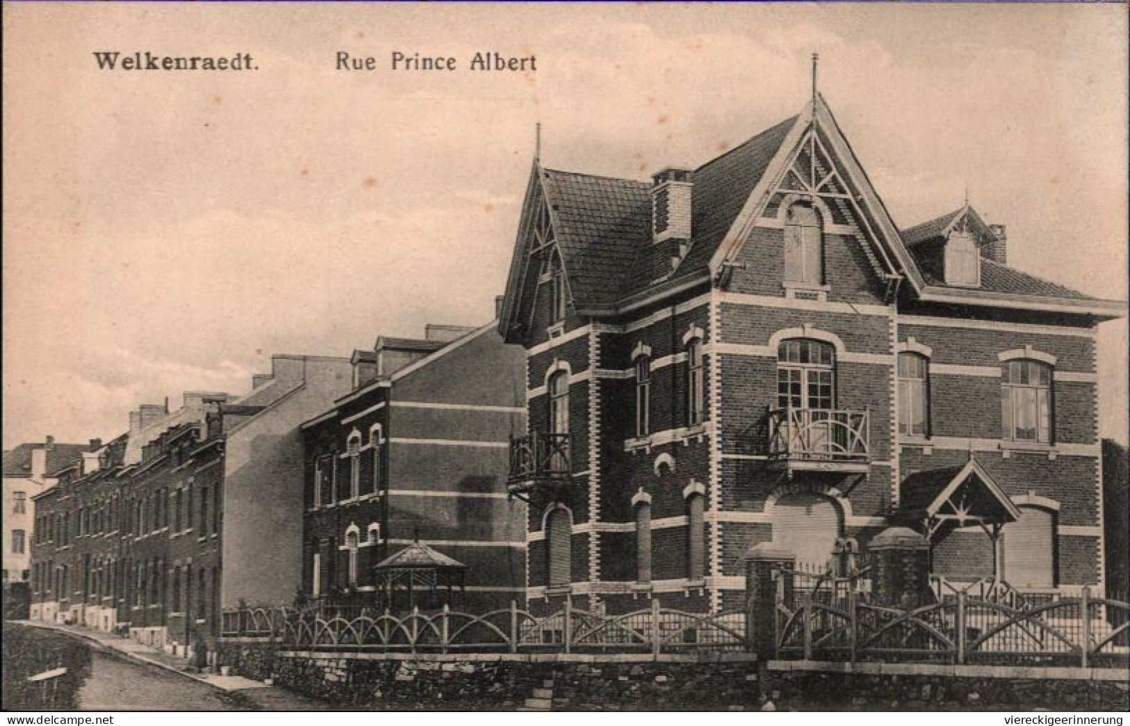 ! Cpa De Welkenraedt, Rue Prince Albert - Welkenraedt