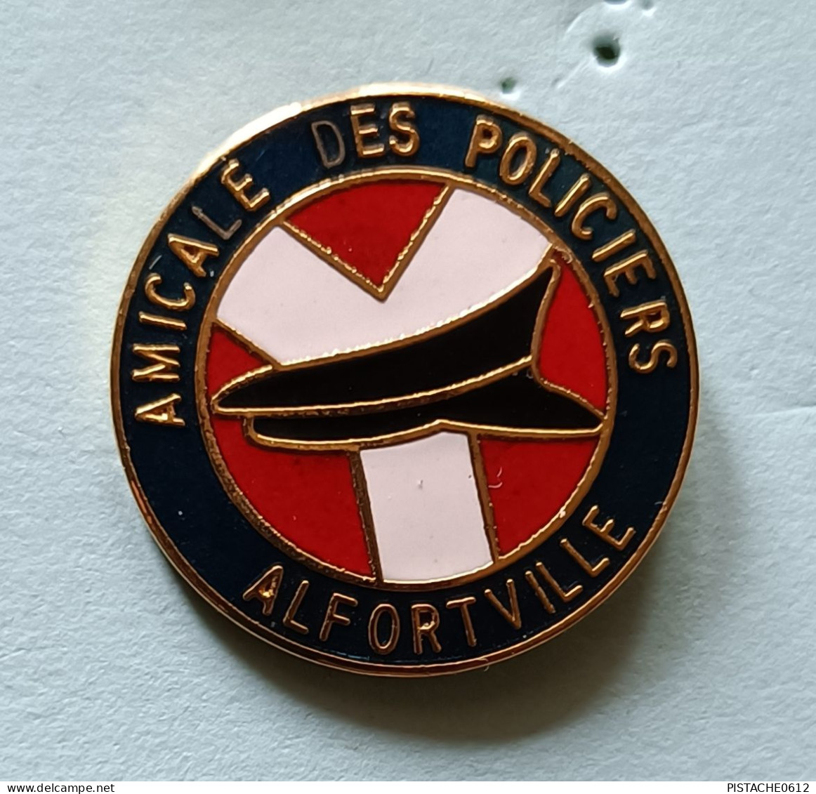 Pin's Amicale Des Policiers Alfortville Signé Harmonie - Police