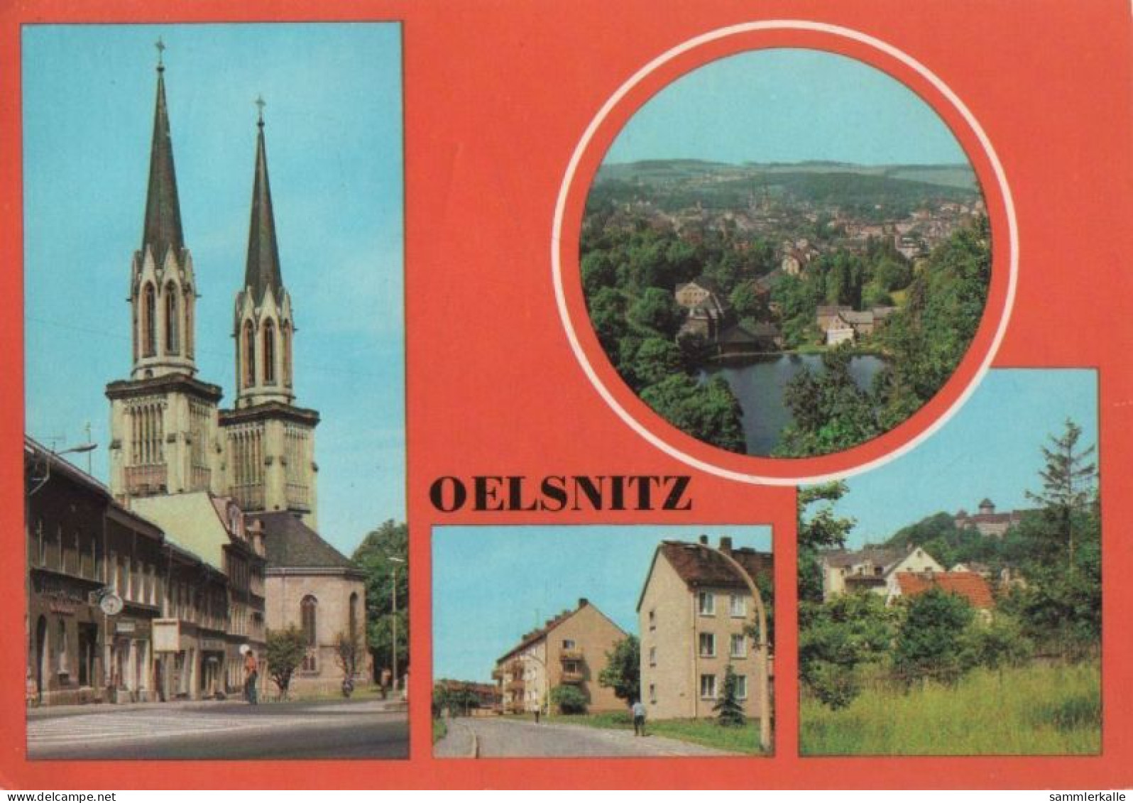 88805 - Oelsnitz - U.a. Adorfer Strasse - 1988 - Oelsnitz I. Vogtl.