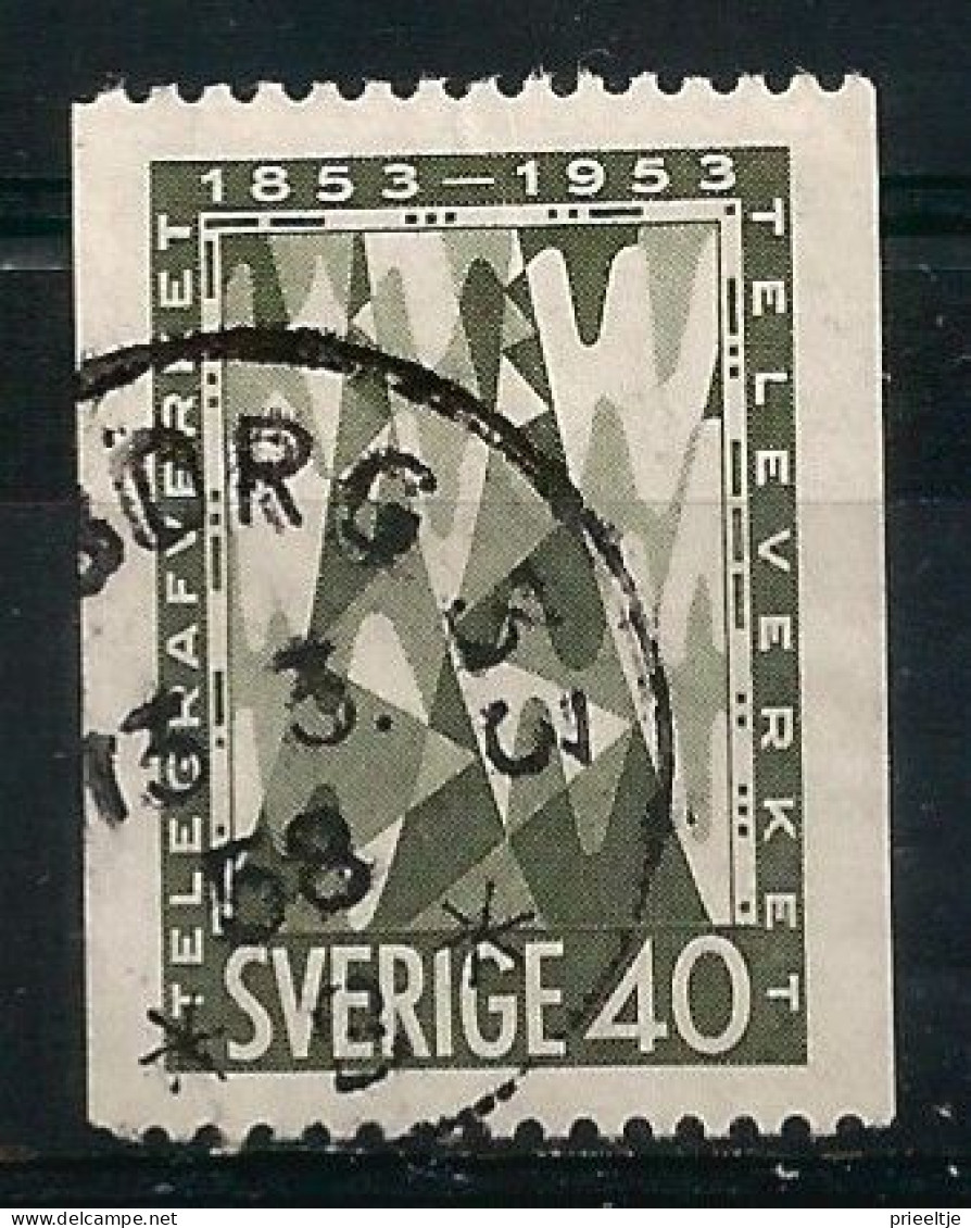 Sweden 1953 Telegraph Centenary Y.T. 379 (0) - Gebruikt