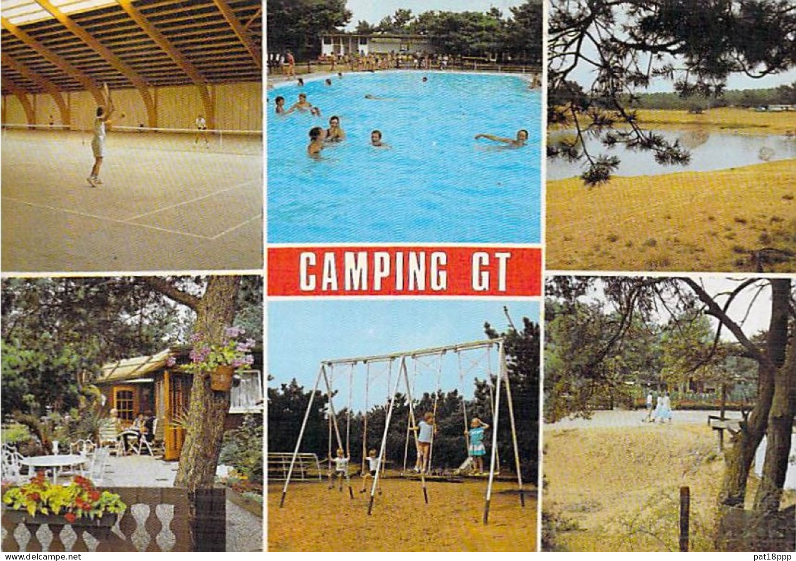 FRANCE - Lot de 50 CPSM-CPM : CAMPING Europe (hors France) dont 13 Netherlands Pays Bas (0.10 € / carte)