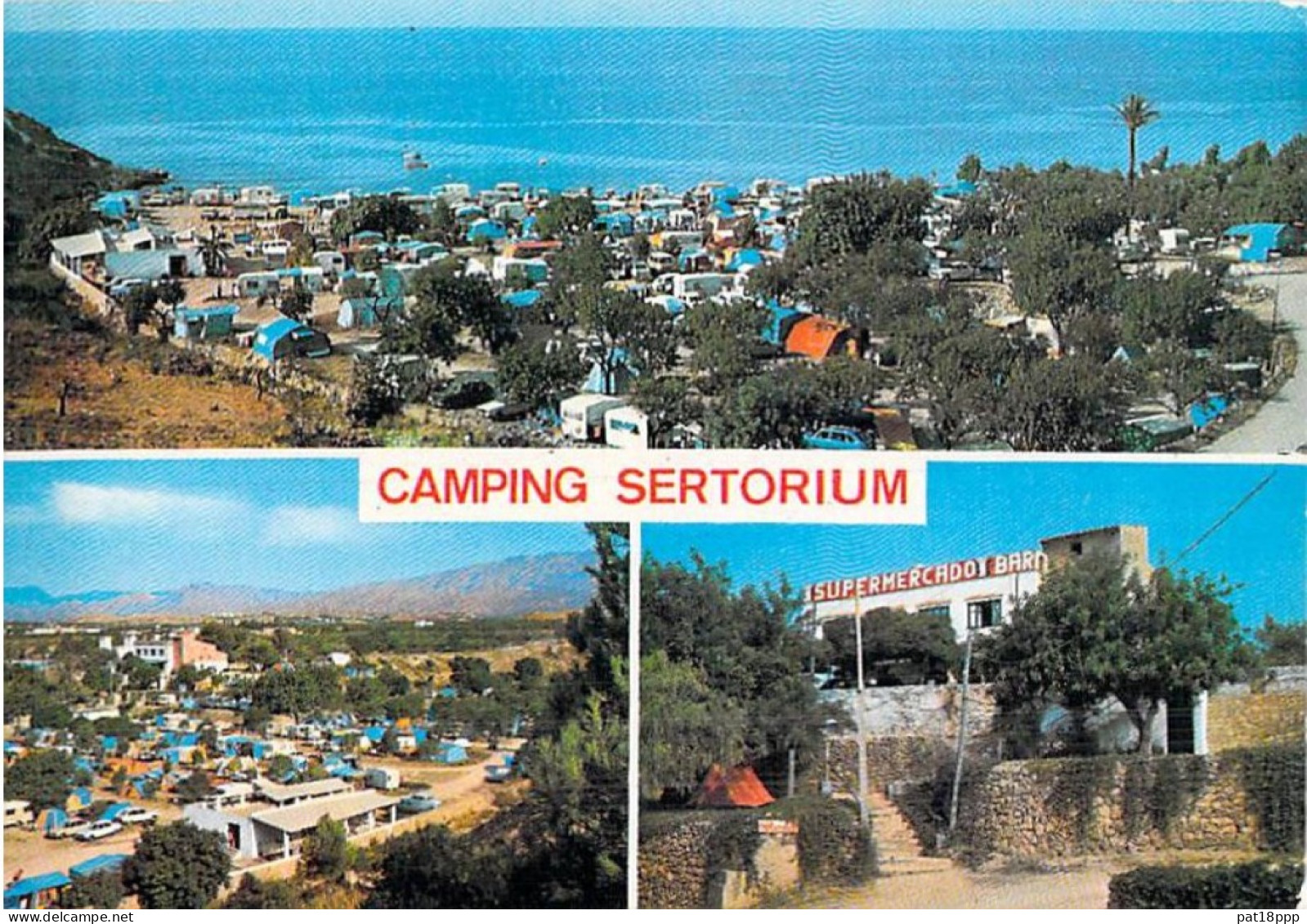 FRANCE - Lot de 50 CPSM-CPM : CAMPING Europe (hors France) dont 13 Netherlands Pays Bas (0.10 € / carte)