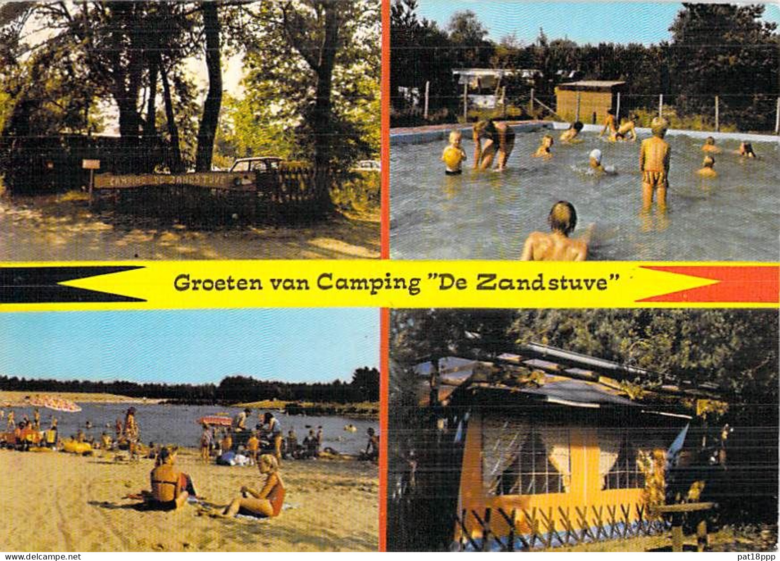 FRANCE - Lot de 50 CPSM-CPM : CAMPING Europe (hors France) dont 13 Netherlands Pays Bas (0.10 € / carte)