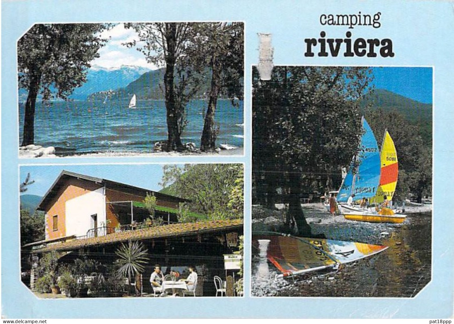FRANCE - Lot de 50 CPSM-CPM : CAMPING Europe (hors France) dont 13 Netherlands Pays Bas (0.10 € / carte)