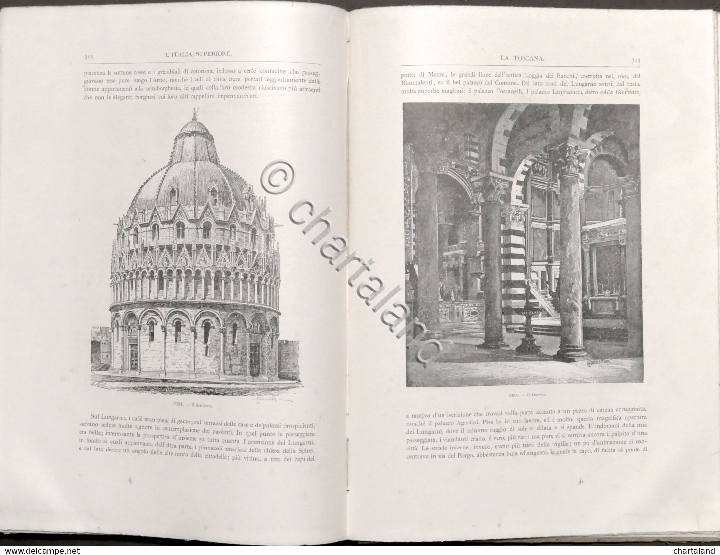 L'Italia Superiore Piemonte Liguria Lombardia Veneto Emilia-Romagna Toscana 1892 - Sonstige & Ohne Zuordnung